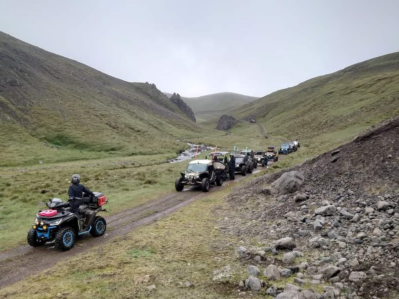 Fjórhjól í aksjón